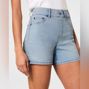 SPANX Pull-On High Waist Denim Shorts
